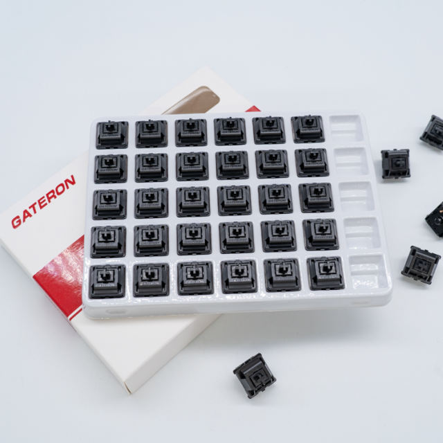 Gateron Oil King Linear Mechanical Switches, Mechanical Keyboards, Keyboard Switches