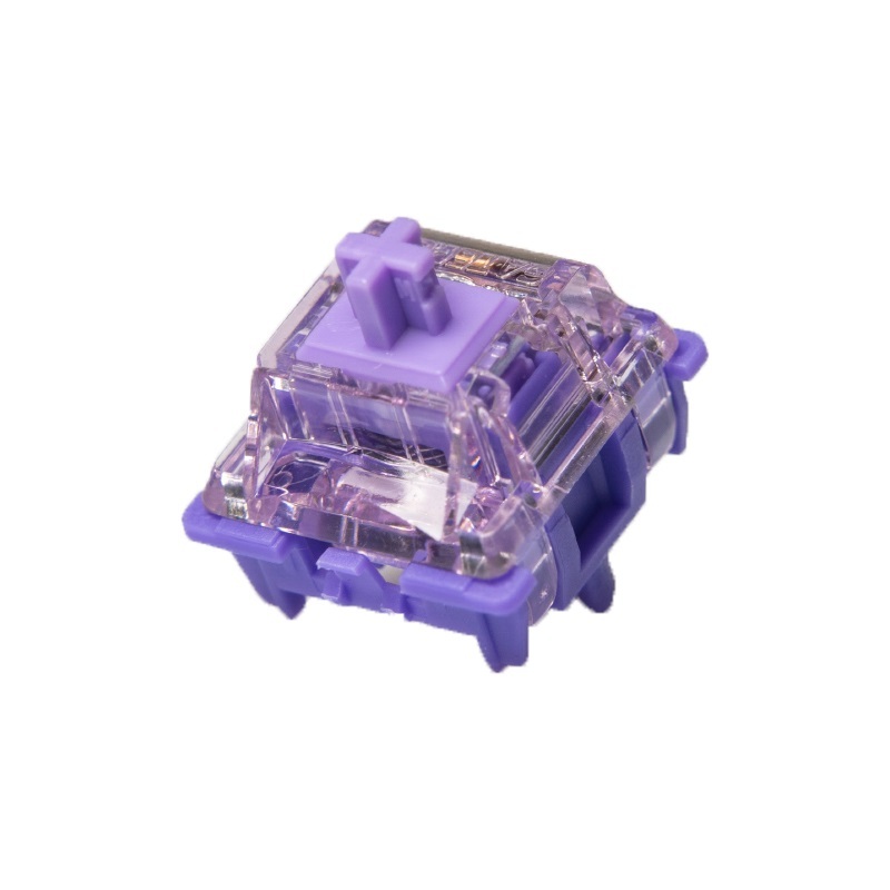 GATERON Purple Crystal switch set