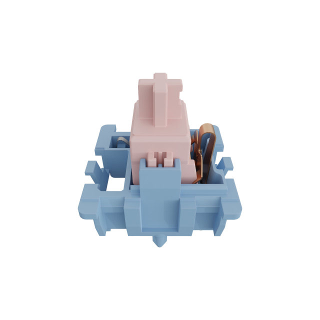 Gateron Melkachtig Geel PRO Schakelaars voor MX Mechanisch Toetsenbord, 5- Pin 50 gf Lineaire/Pre-Lubed Gaming Schakelaars (108 stuks