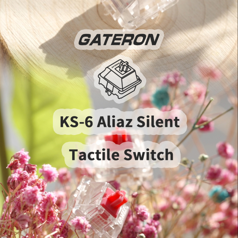 Gateron KS-6 Aliaz Silent Tactile Switch