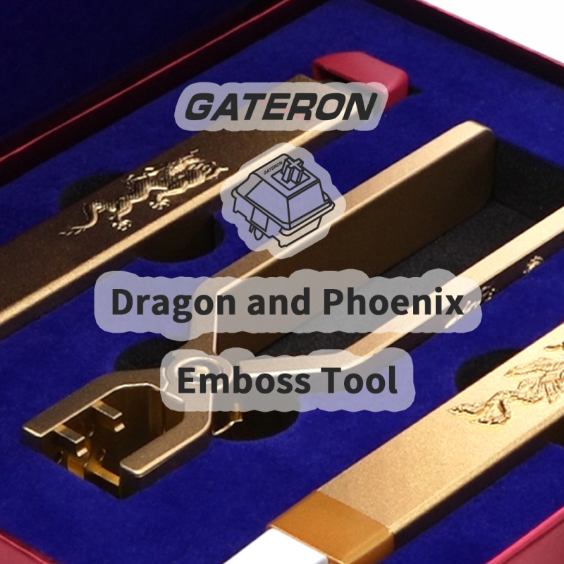 GATERON Dragon and Phoenix Emboss Tool Set