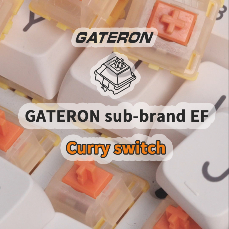 GATERON Sub-Brand EF Curry Switch Set