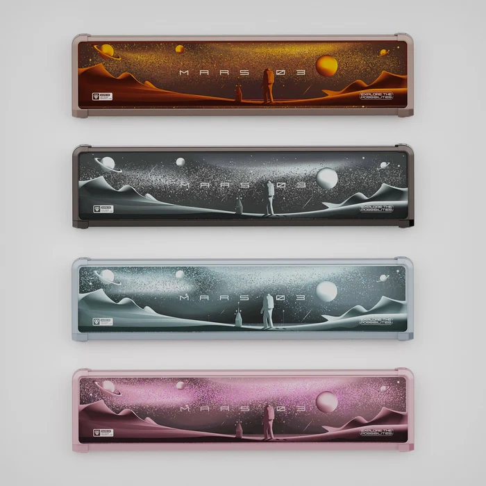 KeysMe Mars 03 Alloy Wrist Rest