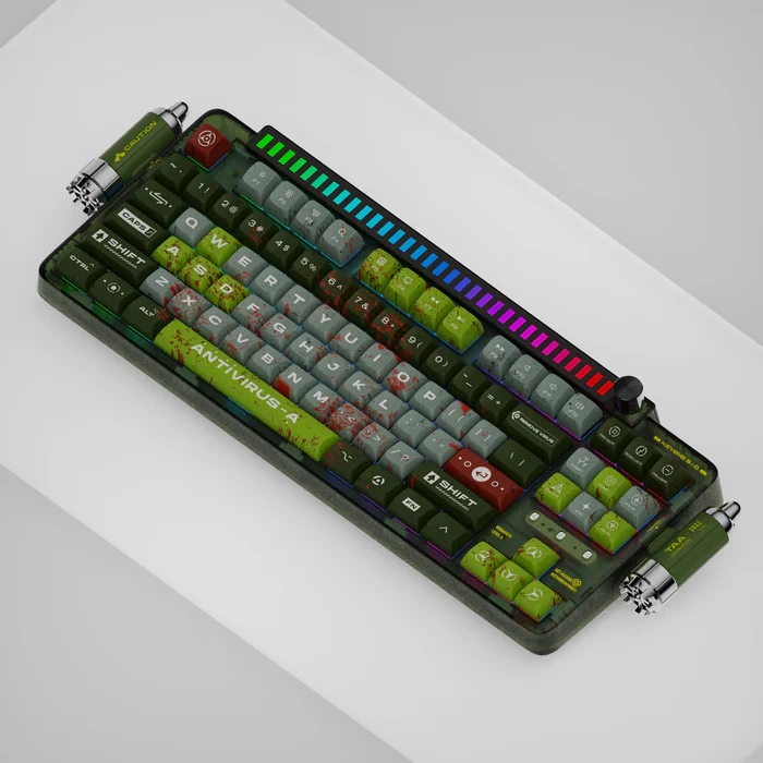 KeysMe Lunar 01 Mechanical Keyboard - Ghost Ship