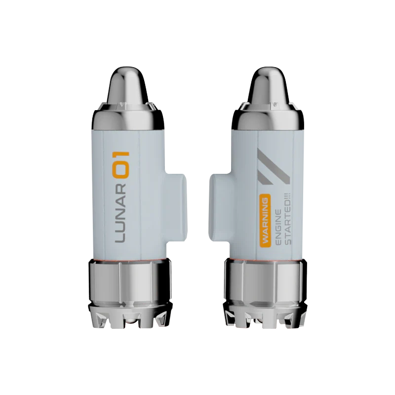 KeysMe Lunar 01 Rocket-Ship Magnetic Fidget Spinner