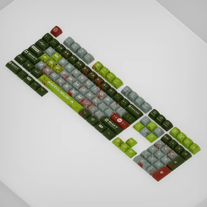 KeysMe KDA Profile Dye-Sub PBT Keycap Set - Lunar 01