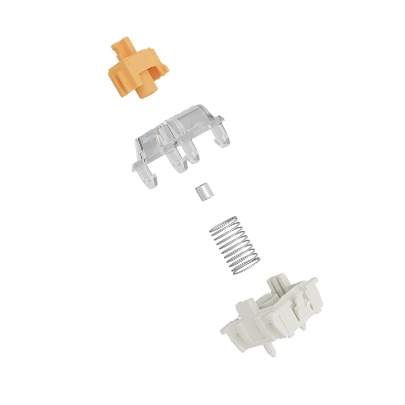 Gateron KS-20 Dual-rail Magnetic Orange Switch Set
