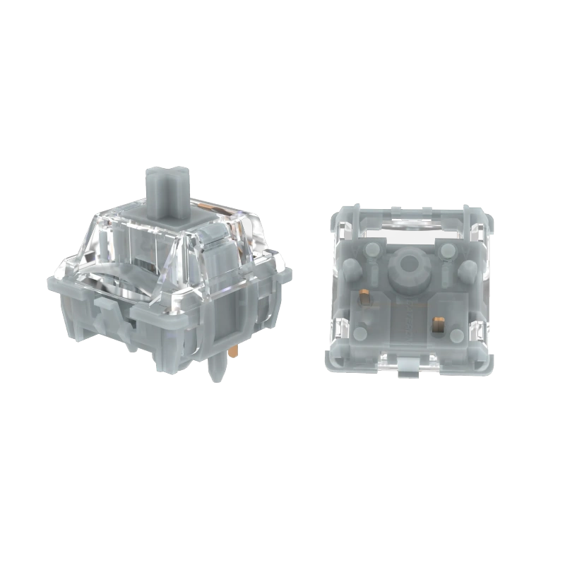 【SALE／60%OFF】 Keyboard Silver Silent 0° GATERON Switches, Dual-Rail Linear キーボード
