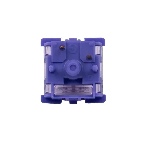 Purple Crystal Mechanical Switch - Smooth & Elegant Linear Action