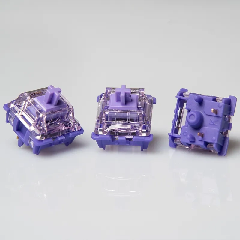 Gateron Purple Crystal switch set