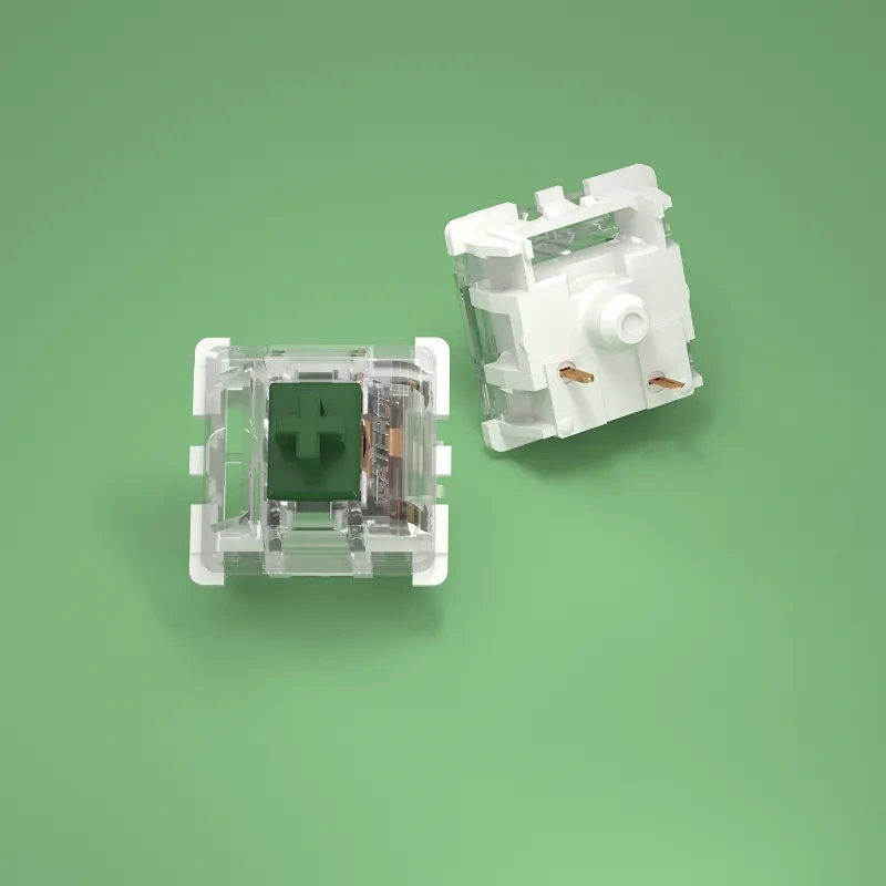 Clear Top Mechanical Switch - Transparent Design & Smooth Keystrokes