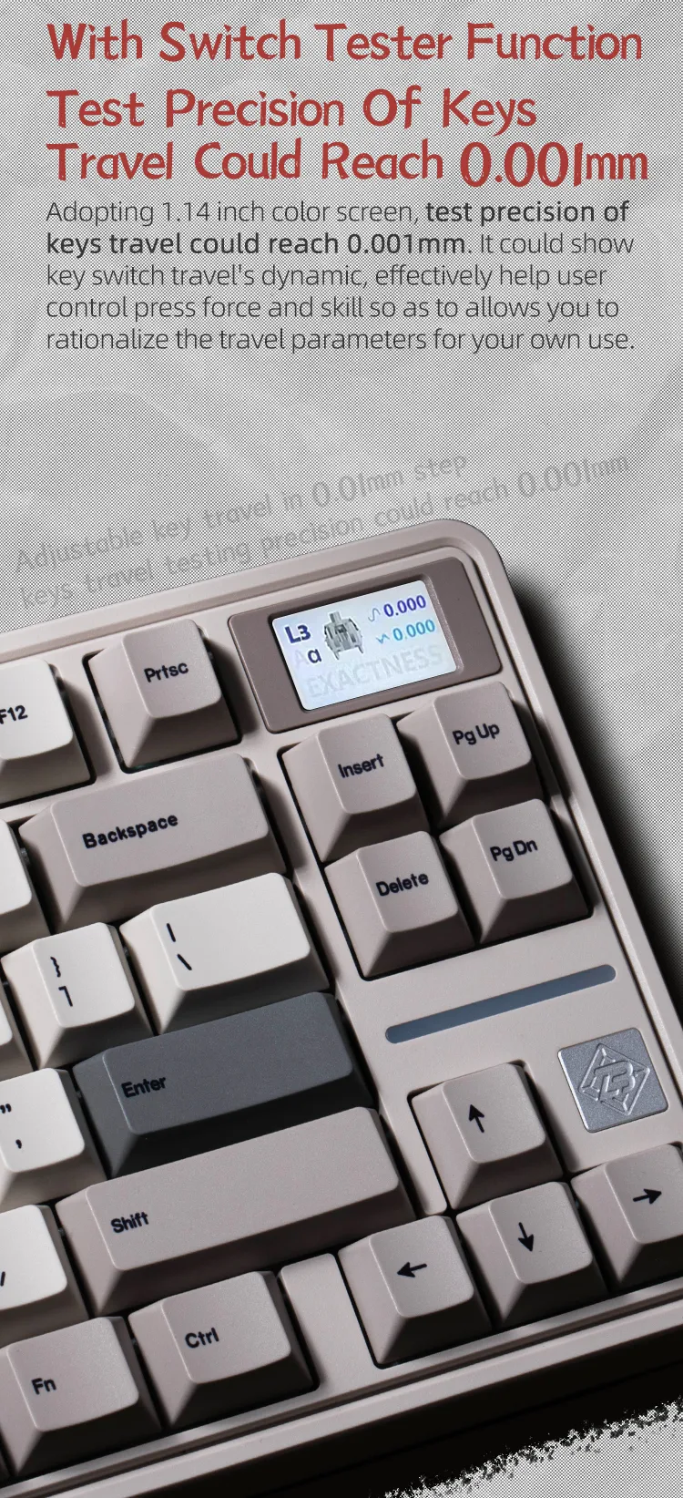 SIKAKEYB HM80クリーム色 US配列キーボード