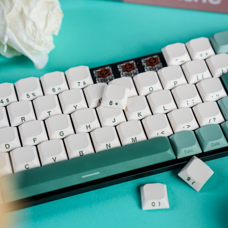GATERON Low Profile Dye-Sub PBT Full Keycap Set Nature Series