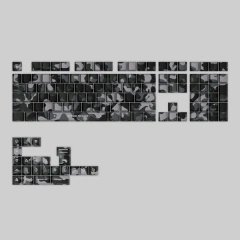 Midnight Camo Cherry Dye-Sub PBT Keycaps 130 PCS | $45.00