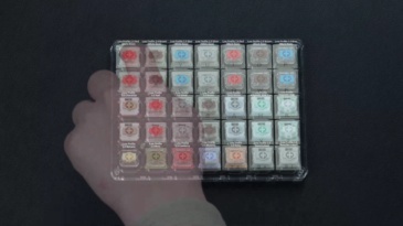 Gateron Low Profile Switches Series Tester With Sample Set