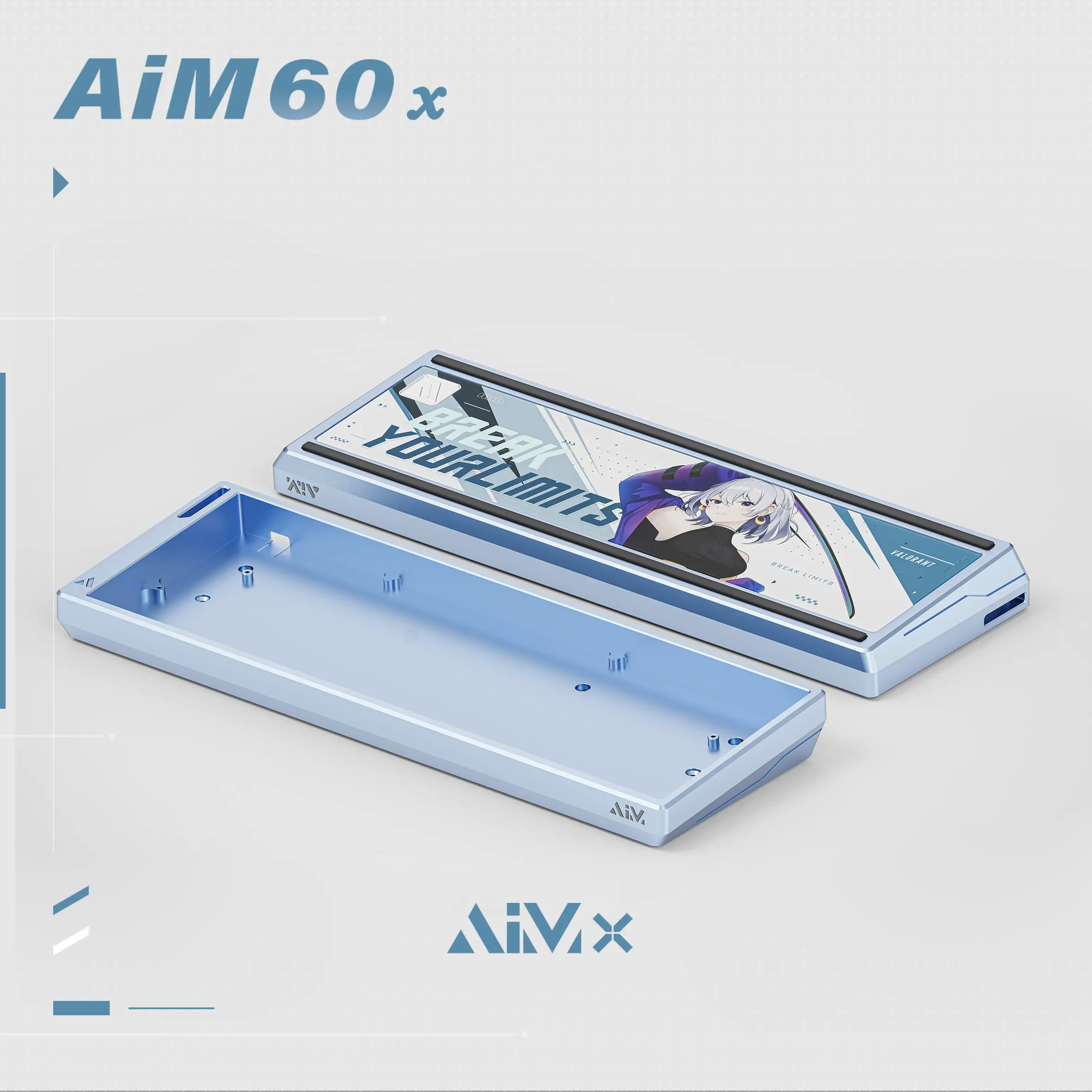 アーティストリー デモケース☆AMWAY☆ AIM60XAluminumKeyboardCase3.webp