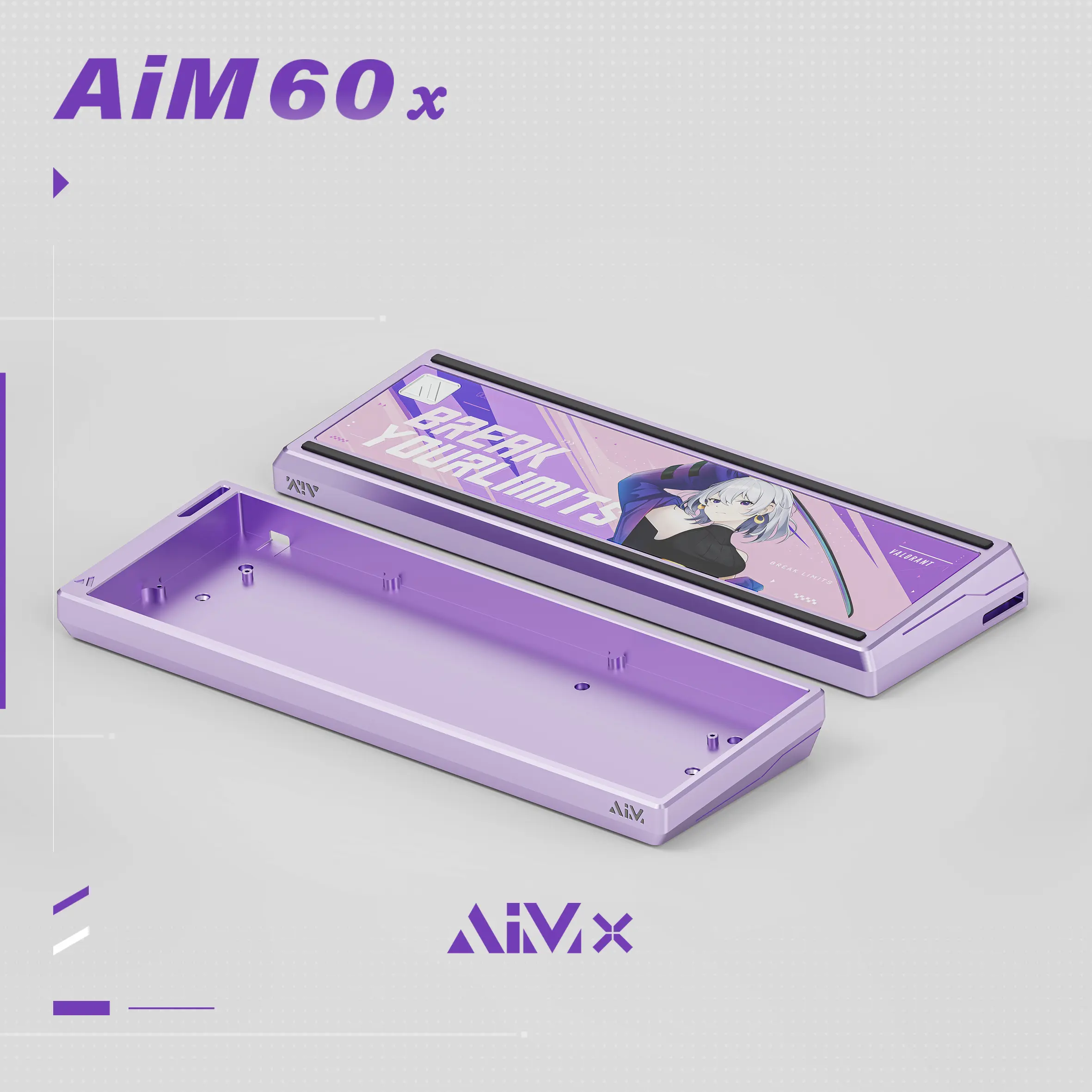 アーティストリー デモケース☆AMWAY☆ AIM60XAluminumKeyboardCase8.webp