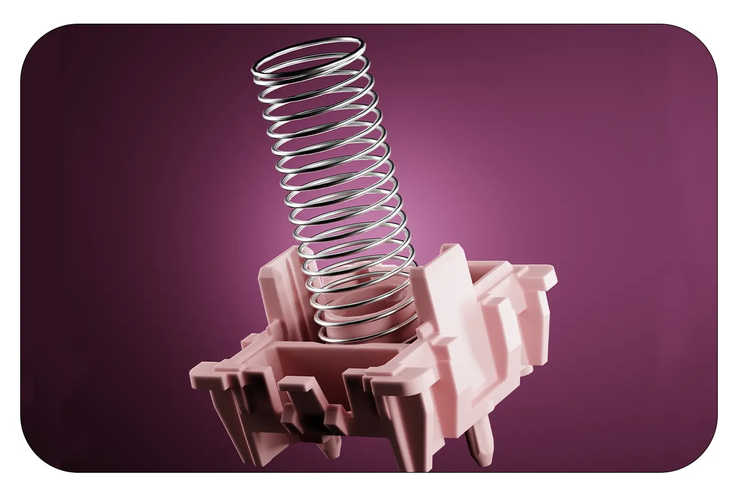 Hall Sensing Keyboard Switches - RGB Sakura & 150M Cycles | GATERON