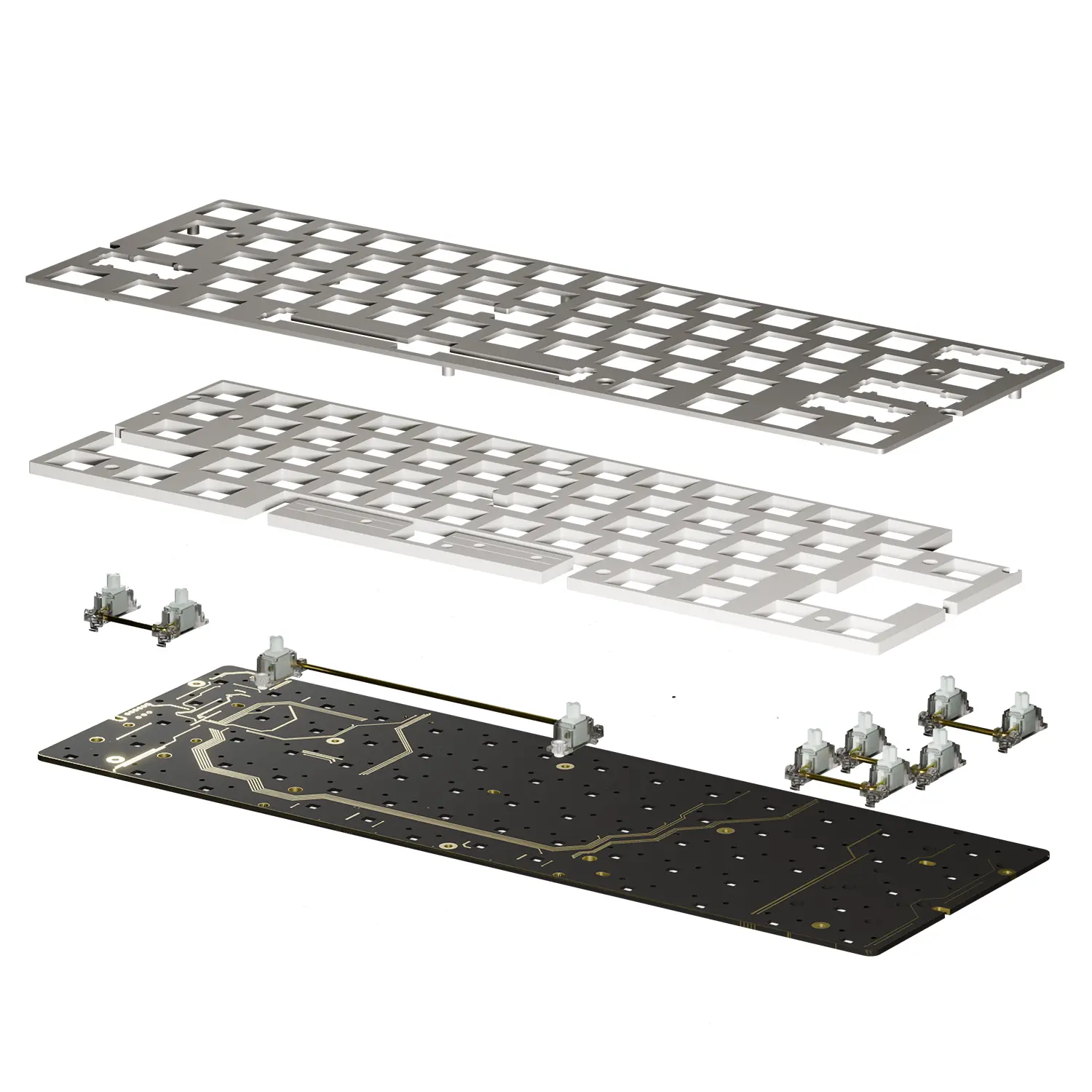 Gateron GT60 PRO Magnetic Keyboard PCB – Hall Effect