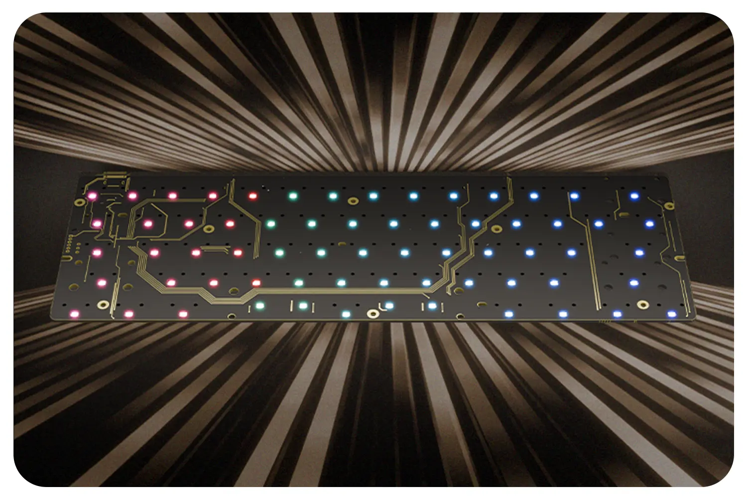 Gateron GT60 PRO Magnetic Keyboard PCB – Hall Effect