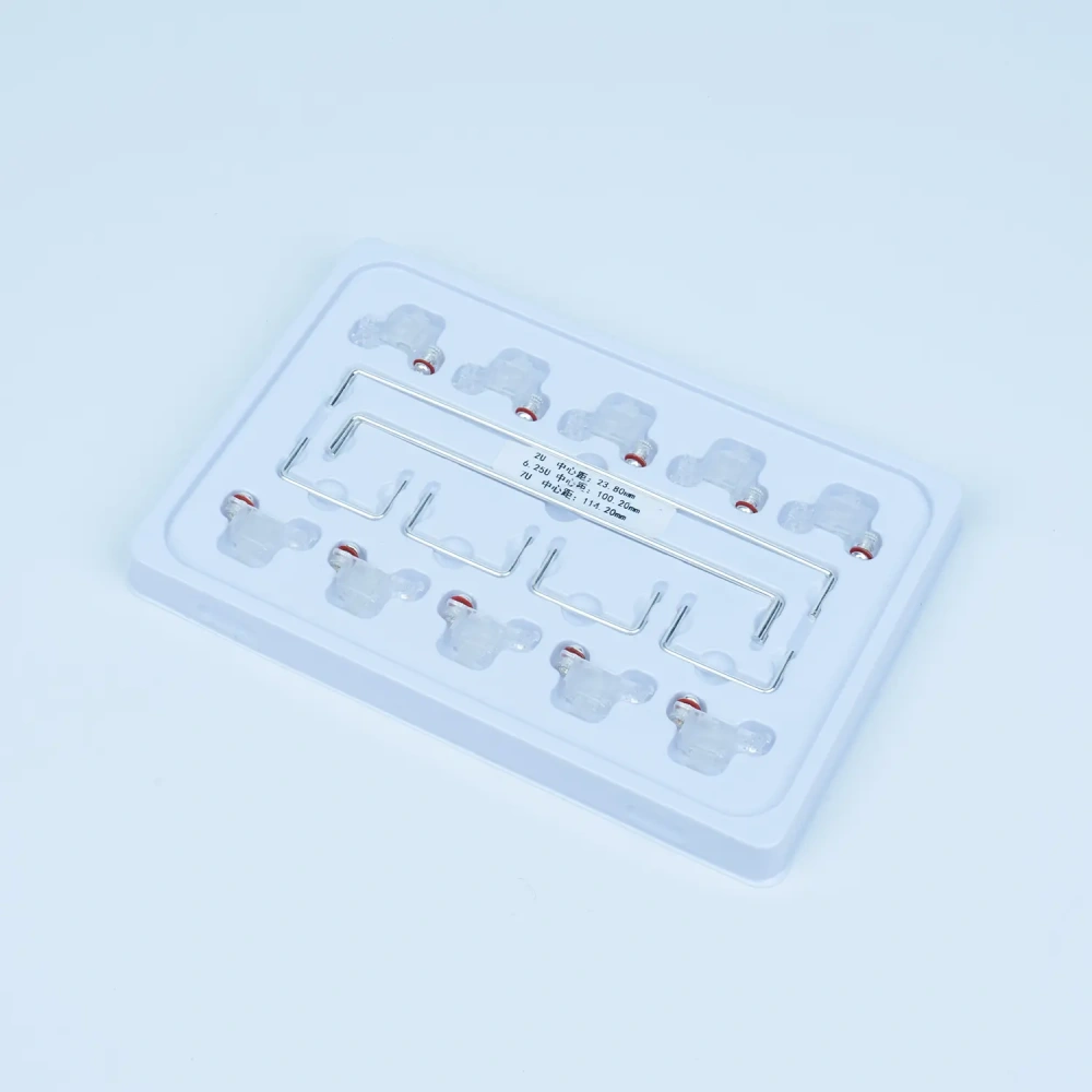 Gateron PC Screw In Crystal Stabilizer Set