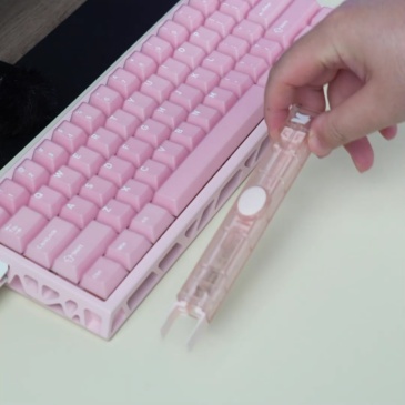 GATERON Sakura Twins Pink Tool 2-in-1 Keycap and Switch Puller