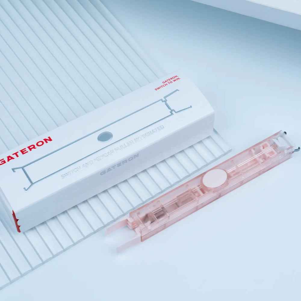 GATERON Sakura Twins Pink Tool 2-in-1 Keycap and Switch Puller