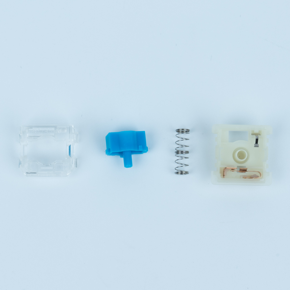 Gateron KS-33 Low Profile 2.0 Mechanical Switch（White Bottom Housing）