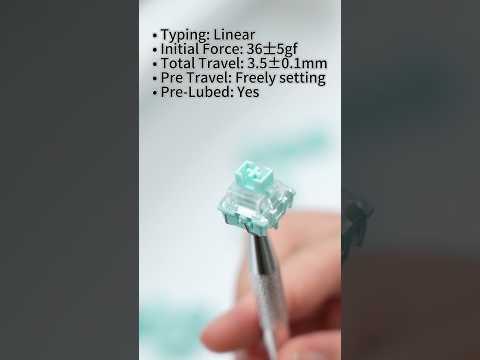 GATERON Magnetic Jade Gaming HE Switch Set