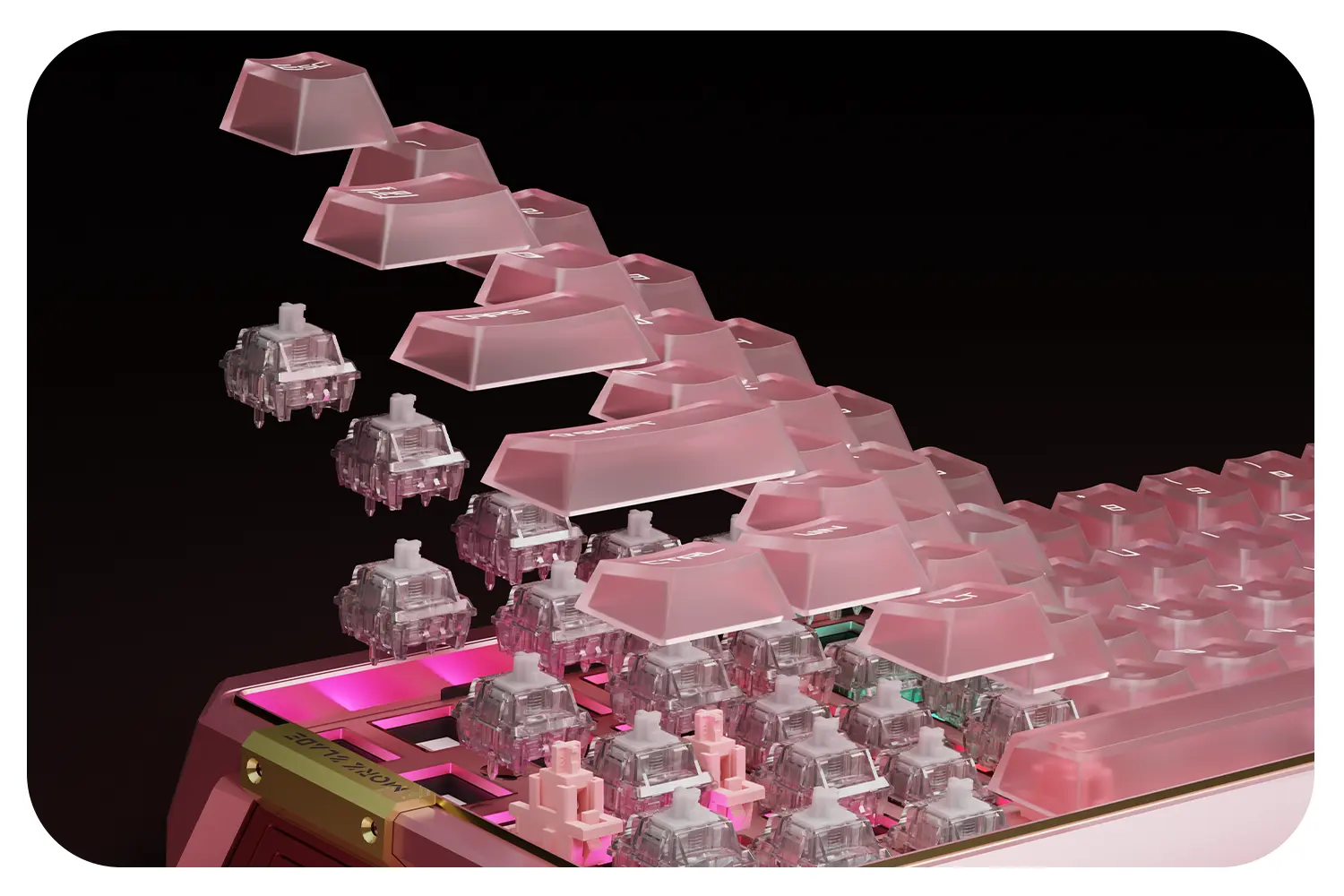 Limited Edition Gaming Keyboard Set - Ultra-Fast & CNC Shell | GATERON