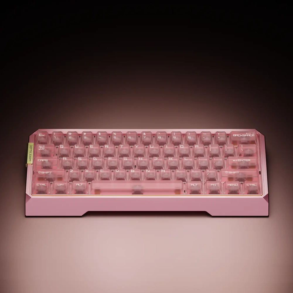 GATERON x MORKBLADE MK60 Pink Limited Edition Collaboration Set