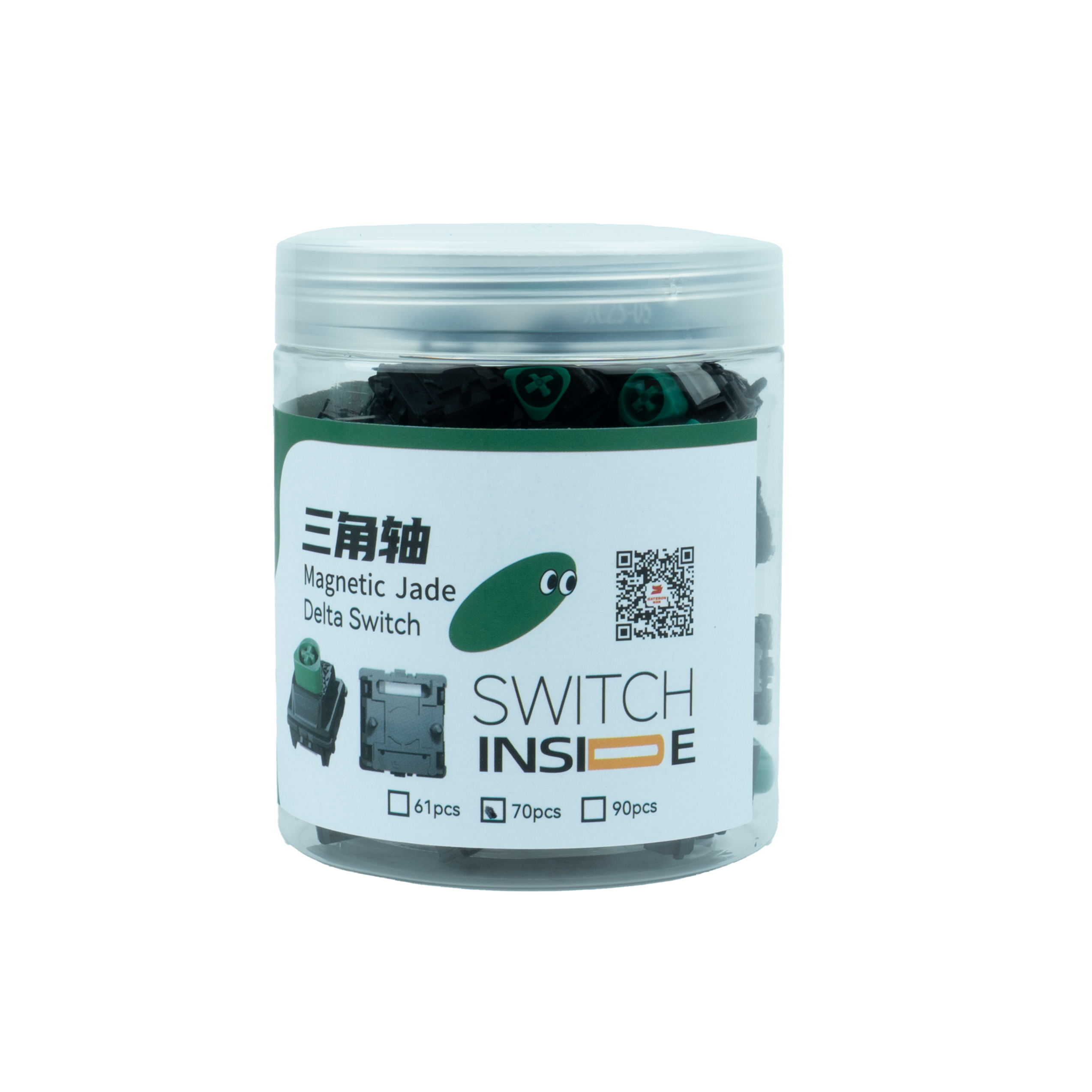 【新品未使用】Gateron Jade Delta 磁気スイッチ 69pcs GATERON Magnetic Jade Delta HE Switches | Hall Effect | Light