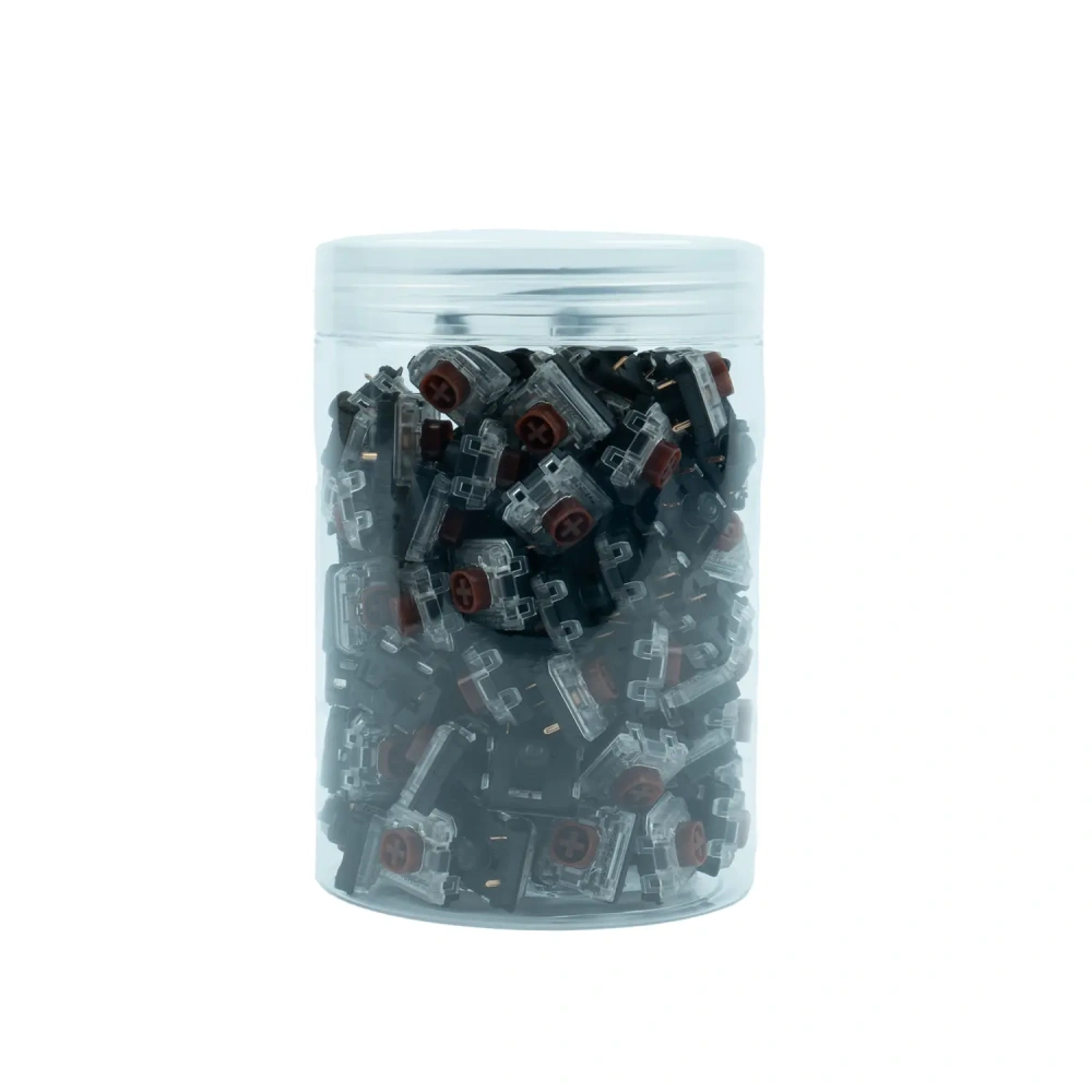 Gateron KS-33 Low Profile Red Silent 2.0 Mechanical Switches Set