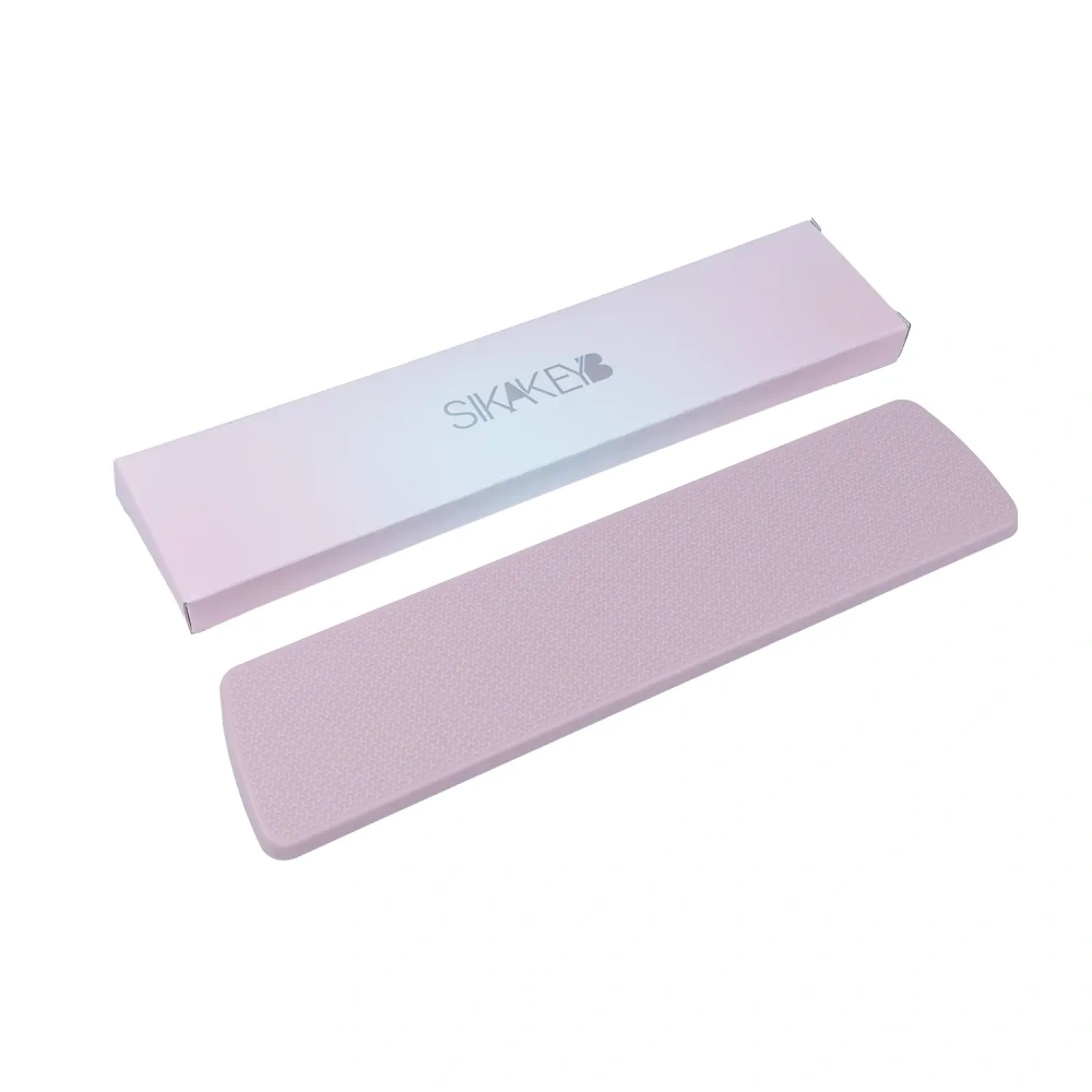 GATERON Sakura Pink Silicone Palm Rest Keyboard Wrist Rest