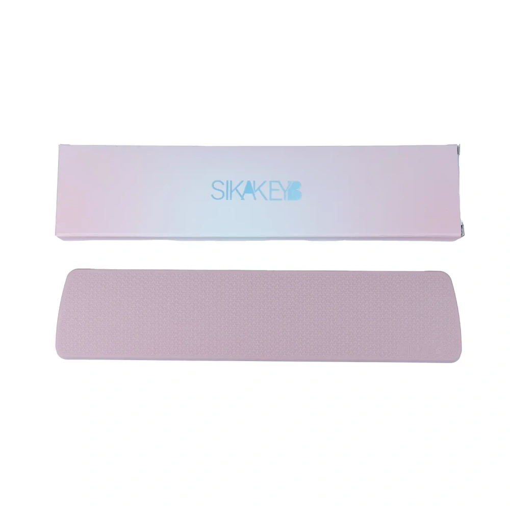 GATERON Sakura Pink Silicone Palm Rest Keyboard Wrist Rest