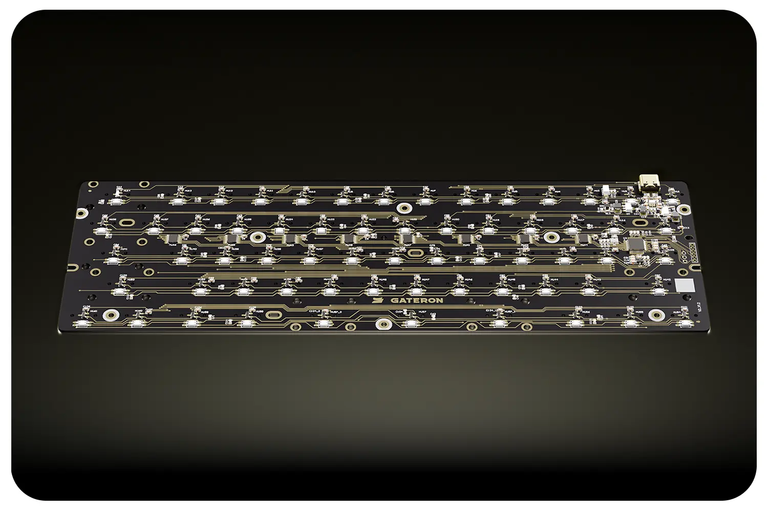 GATERON GT60 PRO+ Magnetic Keyboard PCB