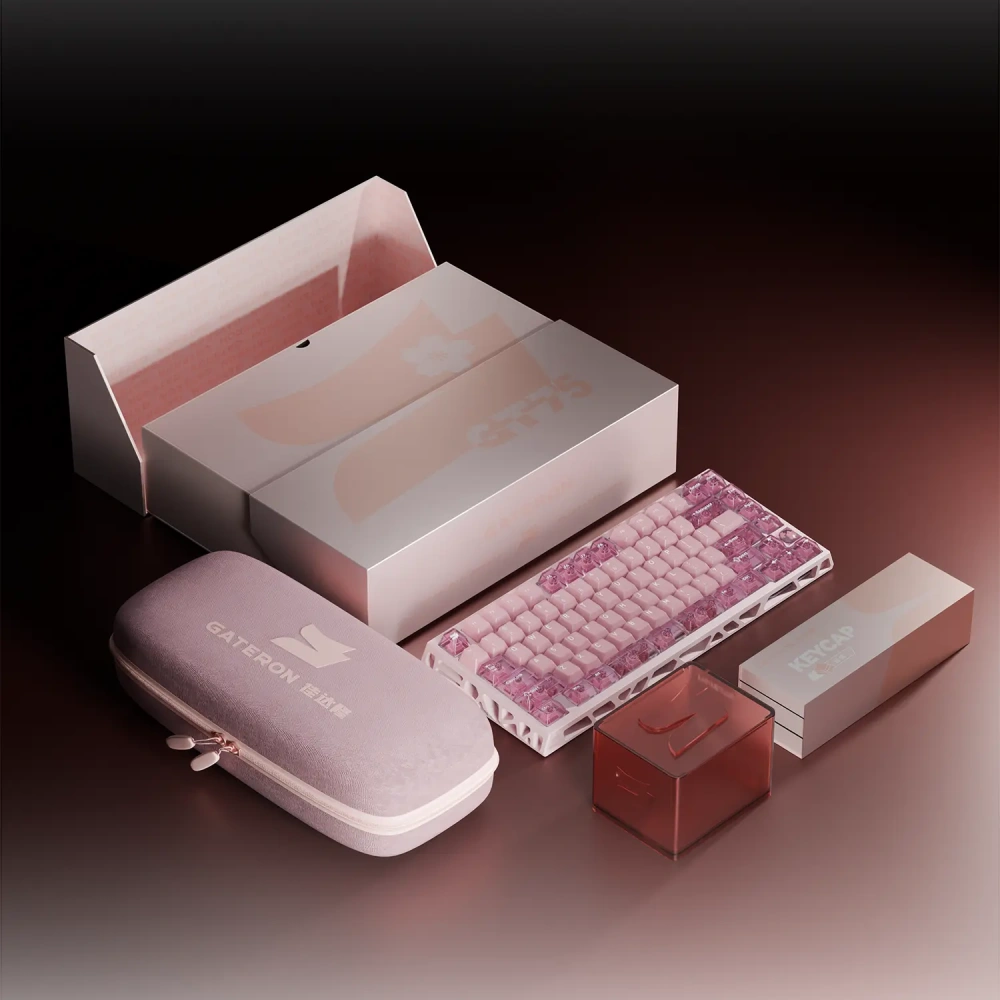 GATERON × Sikakeyb FORT 75 Magnetic Keyboard Limited Edition Collaboration Set