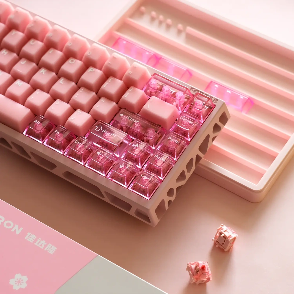 GATERON FORT68 Sakura HE Magnetic Keyboard | 68% Hall Effect