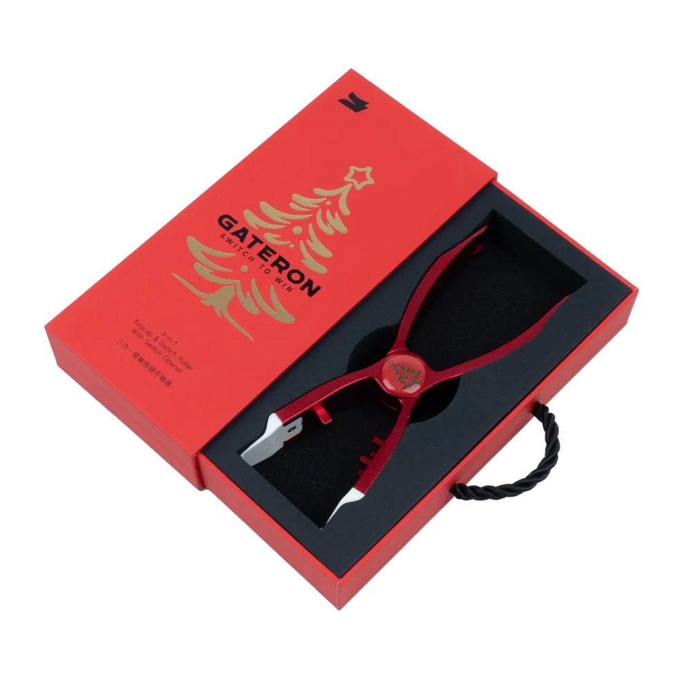 GATERON Keycap & Switch Puller With Switch Opener 3-in-1 Customization Tool