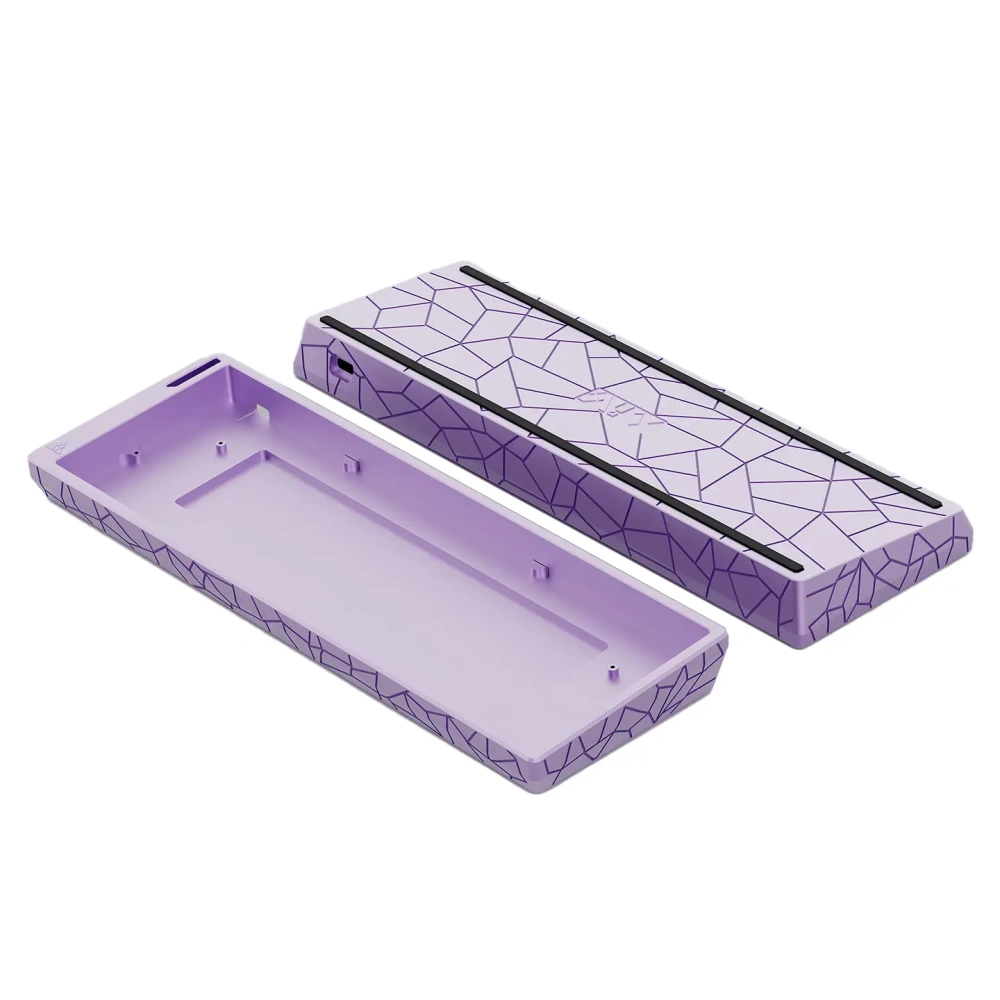 AIM60 Ice Crack Aluminum Keyboard Case