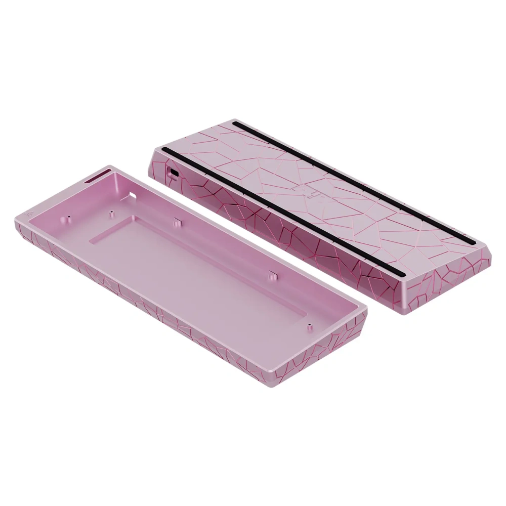 AIM60 Ice Crack Aluminum Keyboard Case