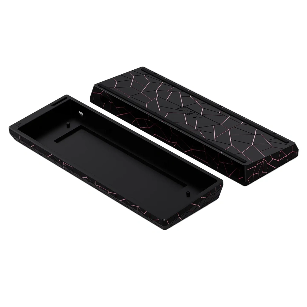 AIM60 Ice Crack Aluminum Keyboard Case