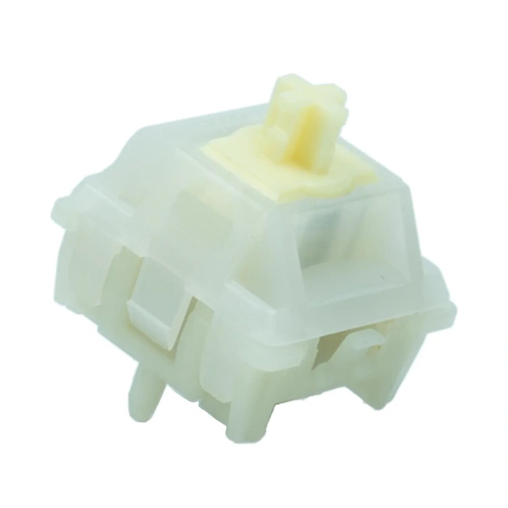 GATERON × Ukeebs Milky Yellow Magnetic HE Switch Set