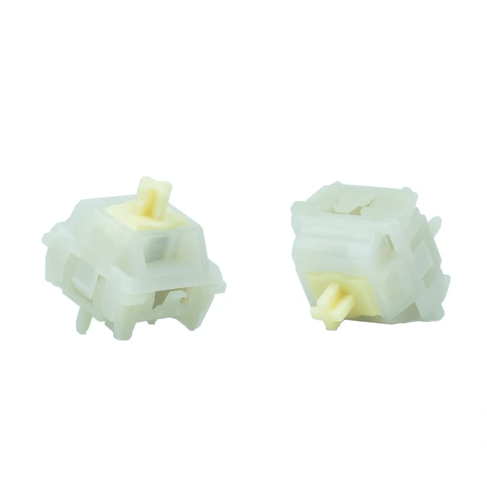 GATERON × Ukeebs Milky Yellow Magnetic HE Switch Set