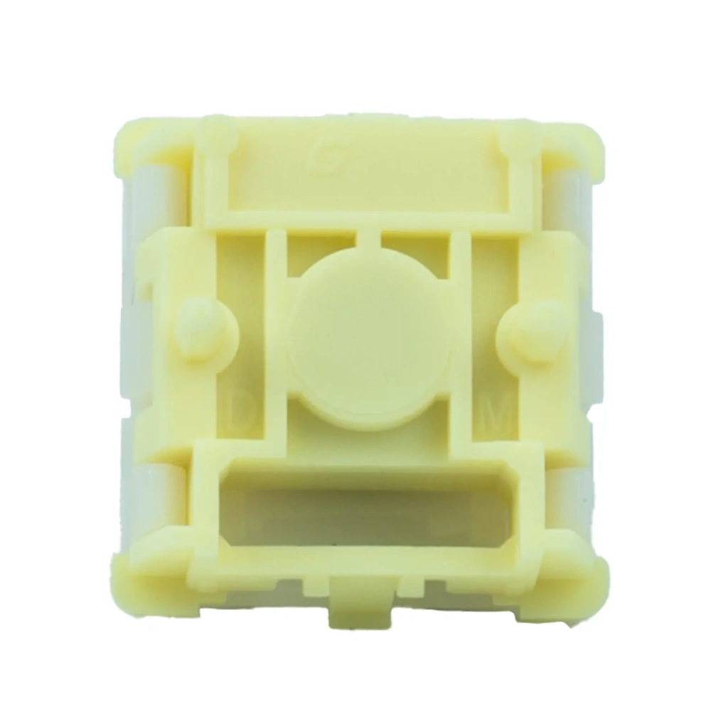 GATERON × Ukeebs Snowy Yellow Magnetic HE Switch Set