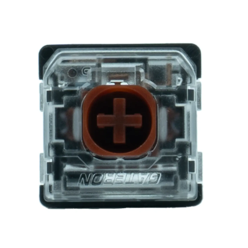 GATERON KS-33 Low Profile Red Brwon Silent 2.0 Mechanical Switches Set