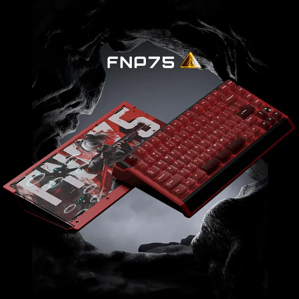 Gateron × SIkakeyB Fn75 He Magnetic Switch Custom Gaming Keyboard