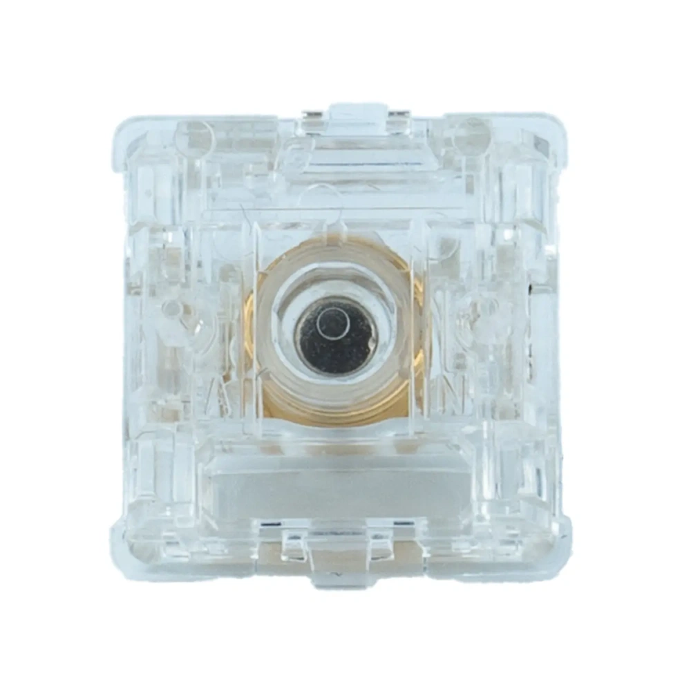 Fully Transparent Keyboard Switches - LED Clarity & Smooth Feel