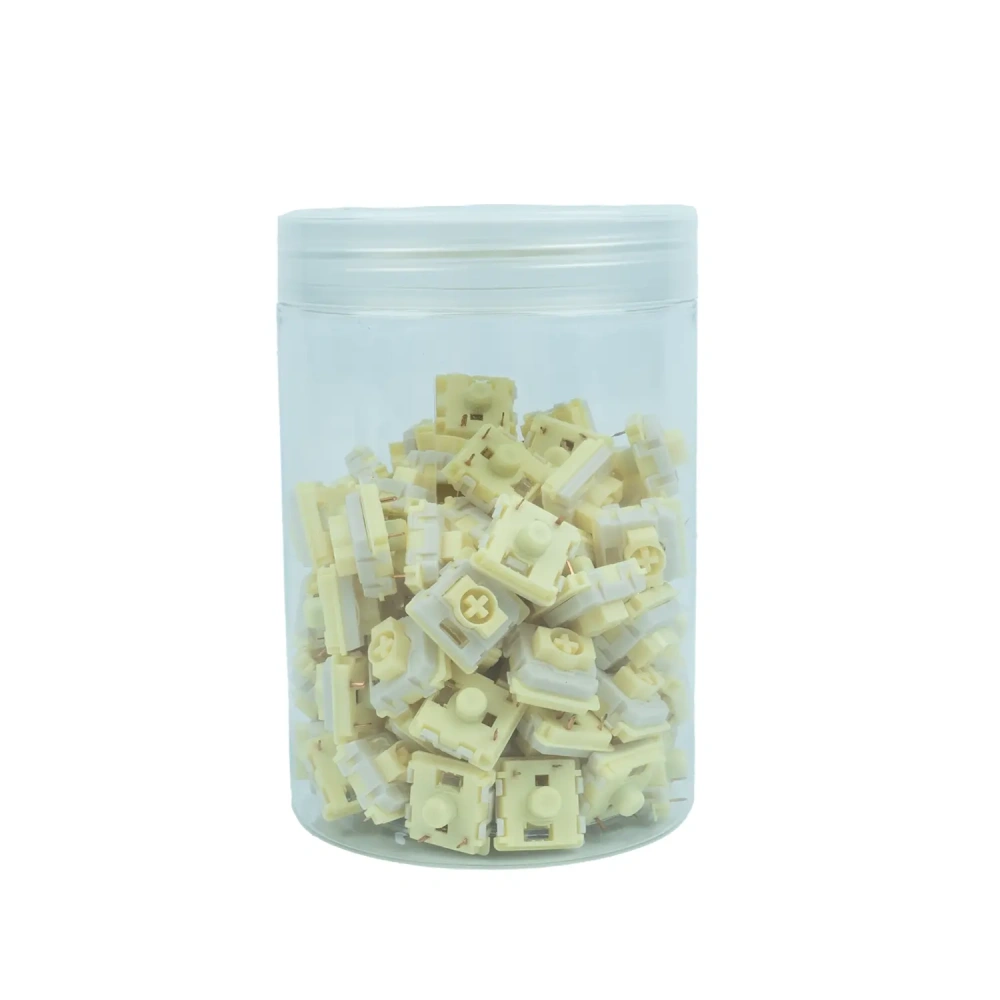Gateron KS‑33 Low Profile Banana Chocolate Tactile Switch Set