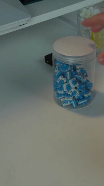 GATERON KS-33 Low Profile Bamboo Clicky Switch Set